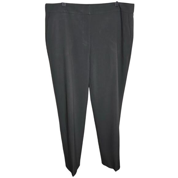 Bar III Women's Gray Classic Business Career Straight Pants Size 14 Work Office - Picture 2 of 7